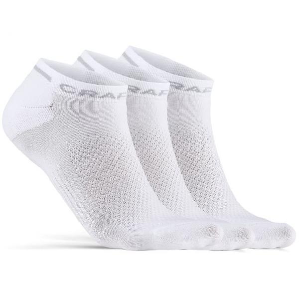 Foto van Craft Advanced Dry mid Shaftless Sokken wit 3-pack 40-42
