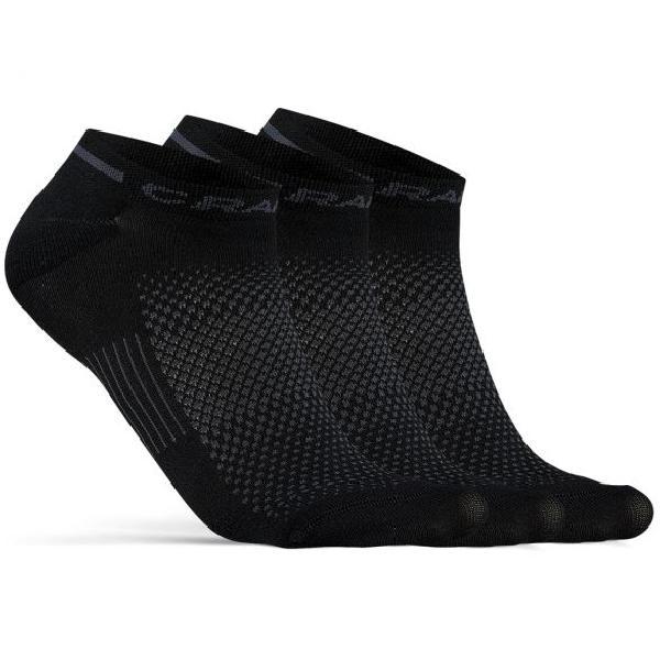 Foto van Craft Advanced Dry mid Shaftless Sokken zwart 3-pack 37-39