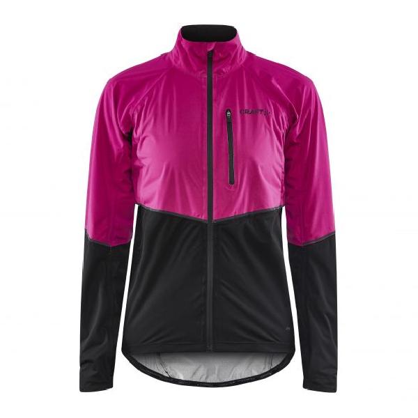 Foto van Craft Advanced Endurance Hydro fietsjas zwart/roze dames L