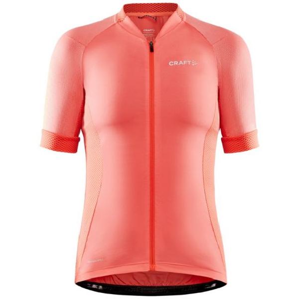 Foto van Craft Advanced Endurance Lumen fietsshirt SS roze dames S