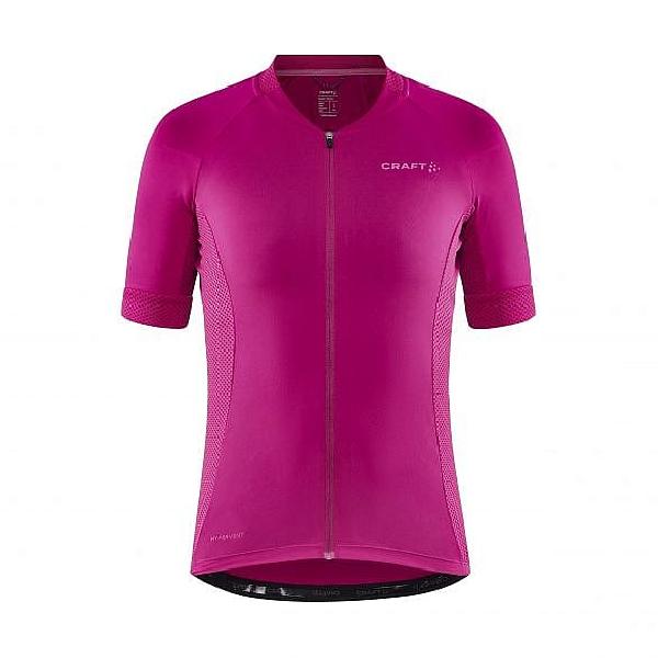 Foto van Craft Advanced Endurance fietsshirt korte mouw neon roze dames
