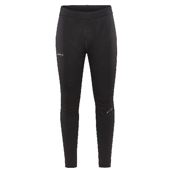 Foto van Craft Advanced Essence Warm Wind 2 hardloopbroek lang zwart heren