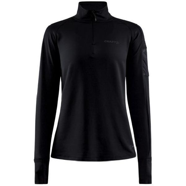 Foto van Craft Advanced Subz hardloopshirt lange mouwen zwart dames XL
