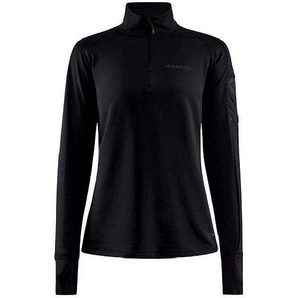 Foto van Craft Advanced Subz hardloopshirt lange mouwen zwart dames