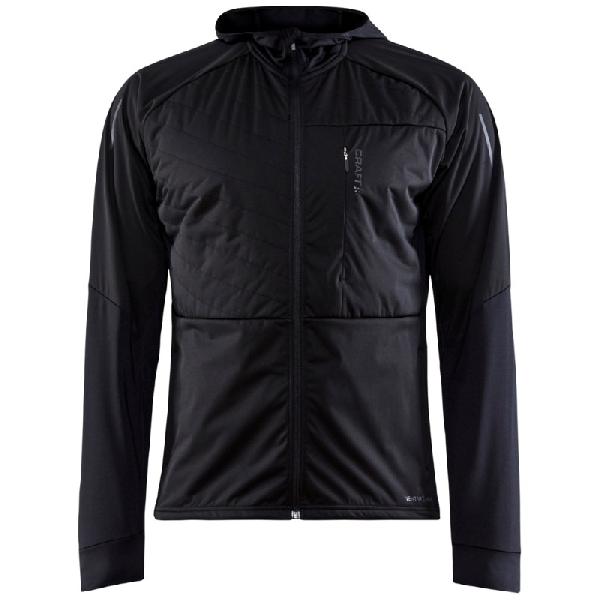 Foto van Craft Advanced Warm fietsjack lange mouw zwart heren S