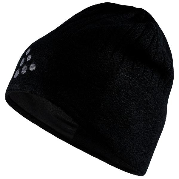 Foto van Craft Advanced Windblock Knit hat zwart L-XL