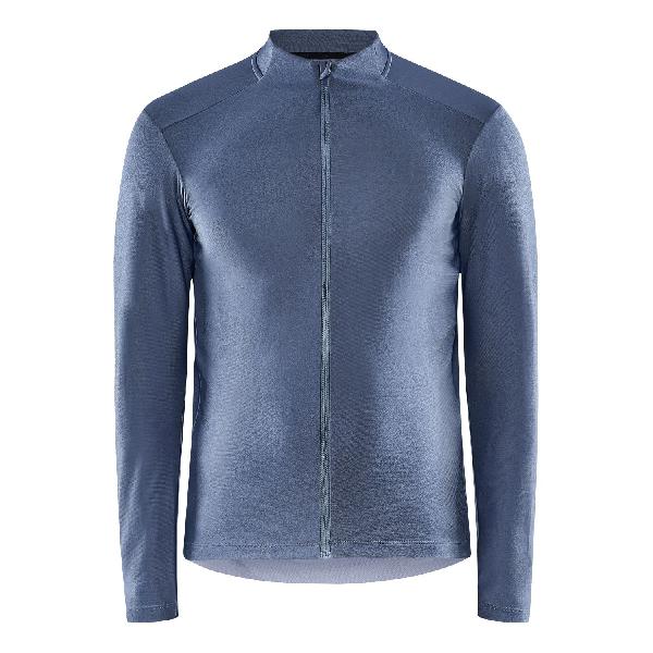 Foto van Craft Advanced bike Essence fietsshirt lange mouw licht blauw heren XL
