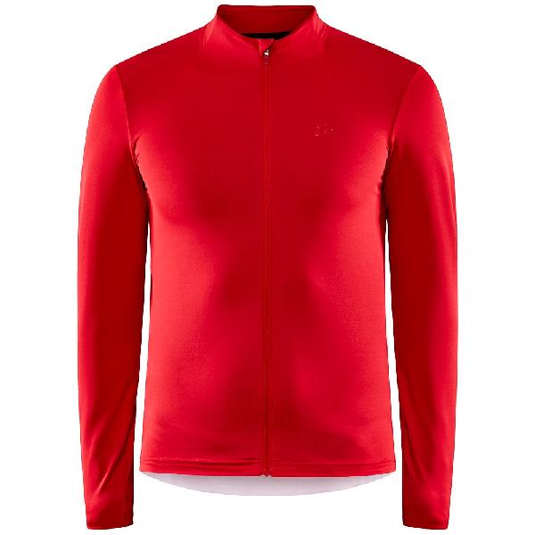 Foto van Craft Advanced bike Essence fietsshirt lange mouw rood heren