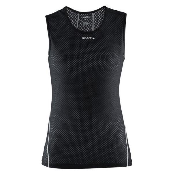 Foto van Craft Cool mesh superlight mouwloos ondershirt zwart dames XL