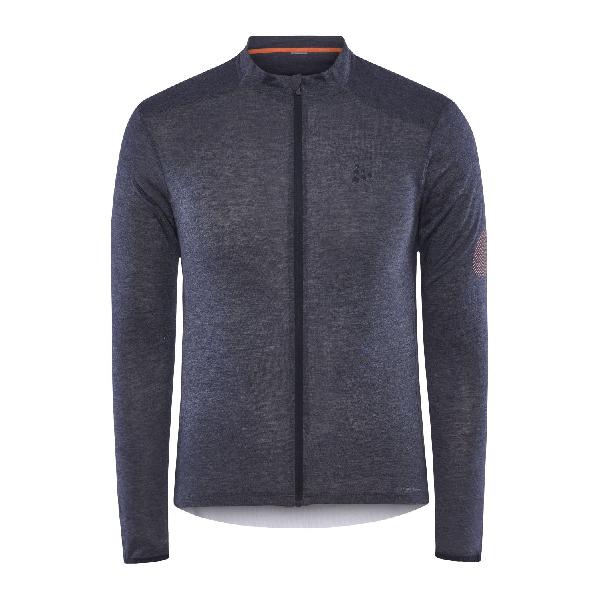 Foto van Craft Core Bike Essence Wool Jersey lange mouw blaze heren S