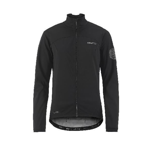 Foto van Craft Core Bike Subz fietsjack 2 zwart dames