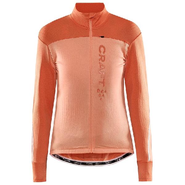 Foto van Craft Core Bike Subz fietsshirt rusty glow dames M