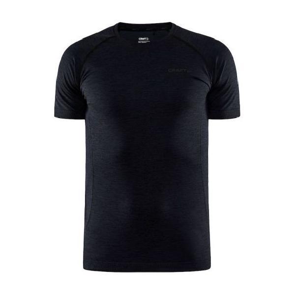 Foto van Craft Core Dry Active Comfort korte mouw ondershirt zwart heren L