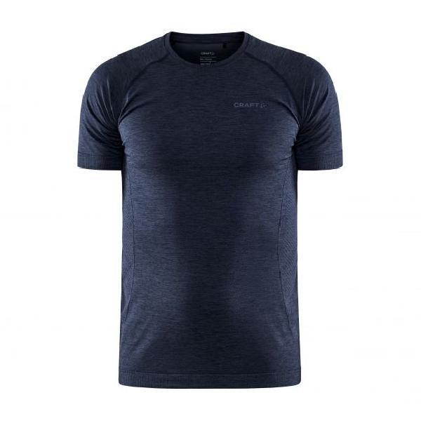 Foto van Craft Core Dry Active Comfort ondershirt korte mouw donkerblauw heren M