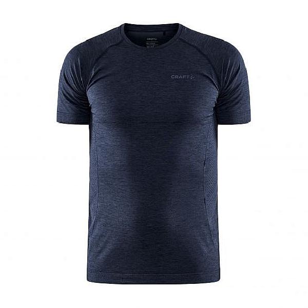 Foto van Craft Core Dry Active Comfort ondershirt korte mouw donkerblauw heren