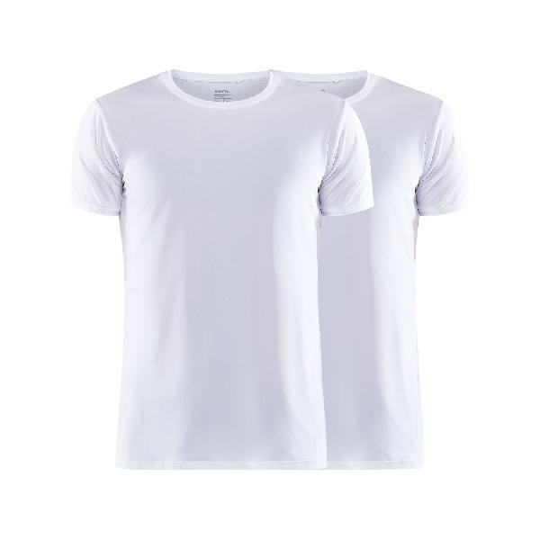 Foto van Craft Core Dry Multi T-Shirt 2-Pack heren wit XL