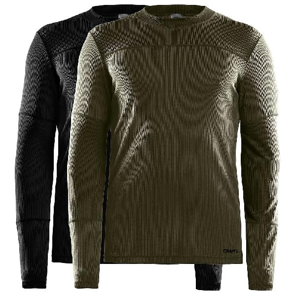 Foto van Craft Core Dry ondershirt 2-pack lange mouw black rift heren