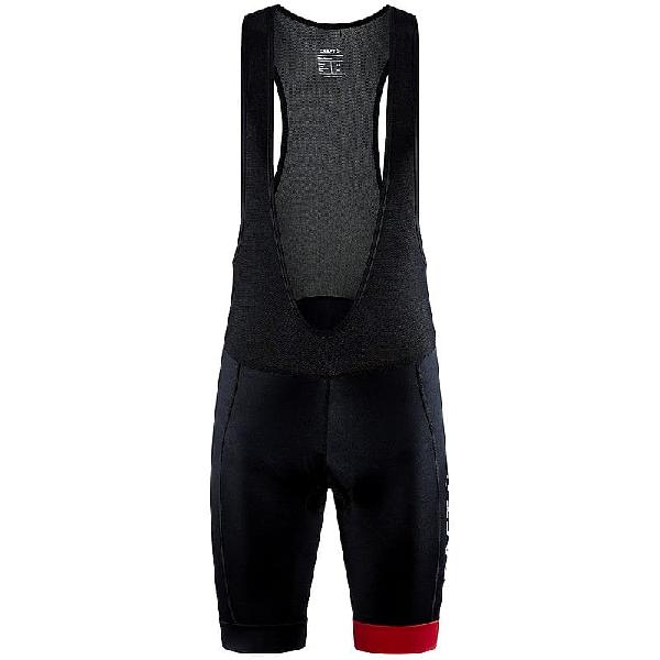 Foto van Craft Core Endurance bibshort zwart/rood heren