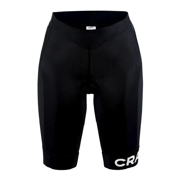 Foto van Craft Core Endurance fietsbroek kort zonder bretels zwart/wit dames XL