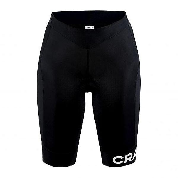 Foto van Craft Core Endurance fietsbroek kort zonder bretels zwart/wit dames