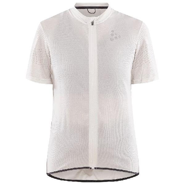 Foto van Craft Core Endurance lumen fietsshirt korte mouw aswit dames