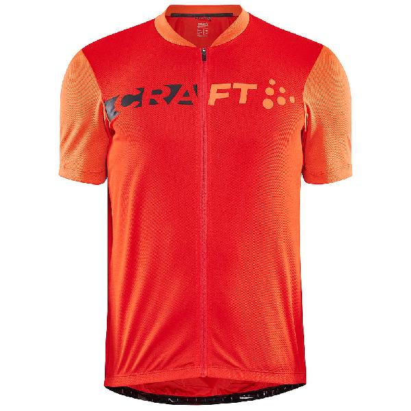 Foto van Craft Core Endurance lumen fietsshirt korte mouw rood heren