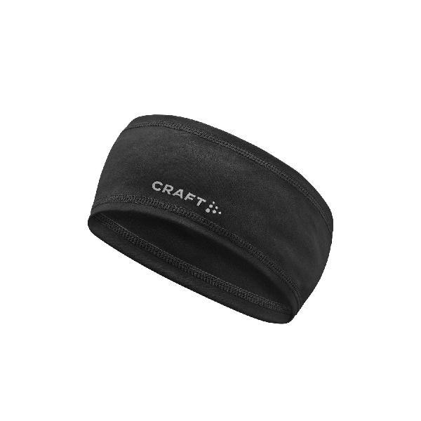 Foto van Craft Core Essence 2 thermo hoofdband zwart unisex L-XL