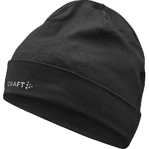 Foto van Craft Core Essence Hat hardloopmuts black unisex