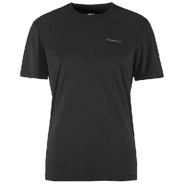 Foto van Craft Core Essence SS Tee 2 hardloopshirt korte mouw black heren