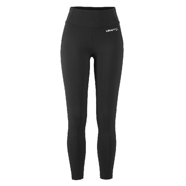 Foto van Craft Core Essence hardloopbroek lang 2 zwart dames XL