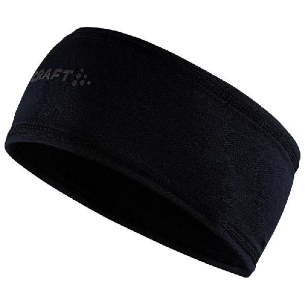 Foto van Craft Core Essence jersey hoofdband zwart One size