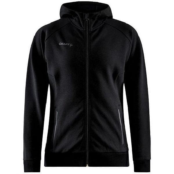 Foto van Craft Core Soul zip vrijetijdsvest (met capuchon) zwart dames