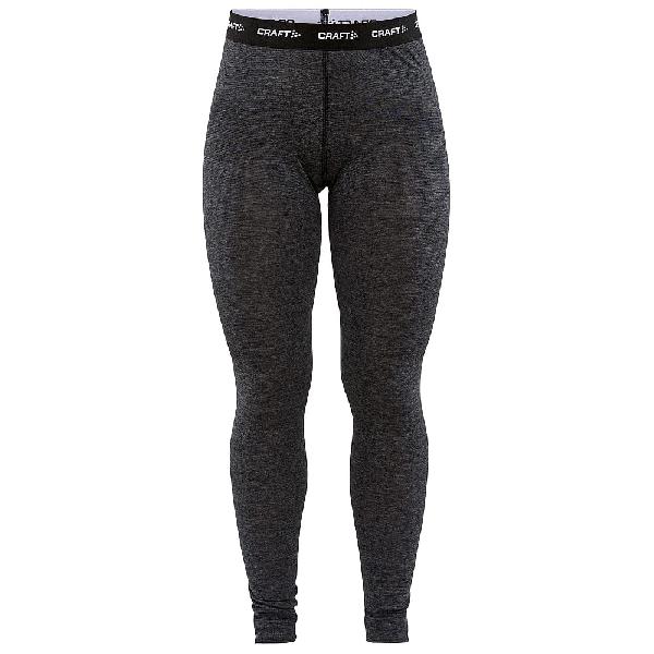 Foto van Craft Core Wool Merino lange onderbroek zwart dames