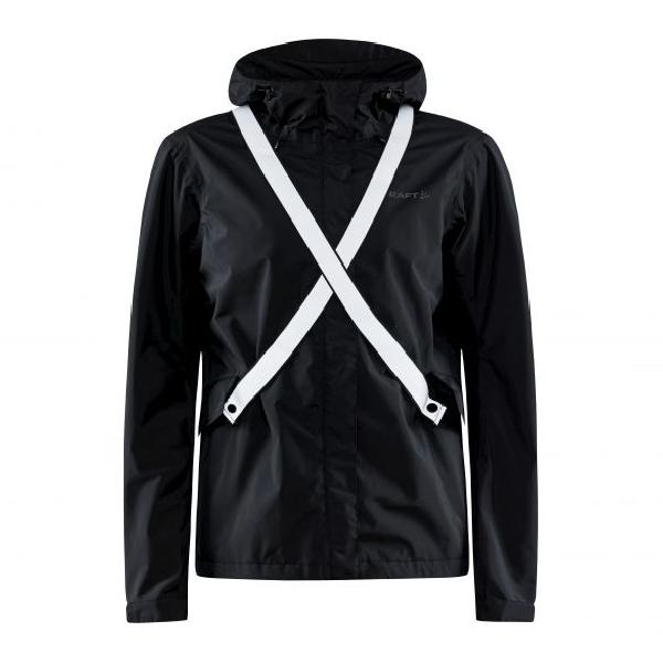 Foto van Craft Core bike ride hydro lumen fietsjas zwart heren M