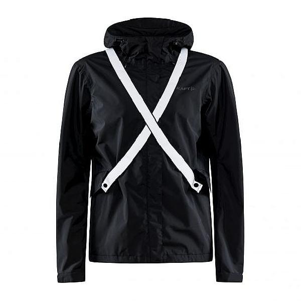 Foto van Craft Core bike ride hydro lumen fietsjas zwart heren