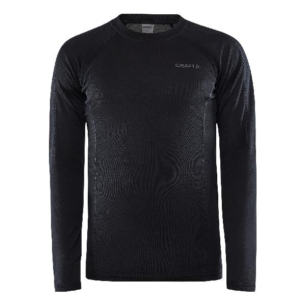 Foto van Craft Core warm baselayer shirt lange mouw zwart heren M