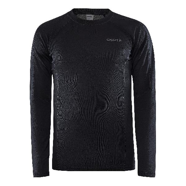 Foto van Craft Core warm baselayer shirt lange mouw zwart heren