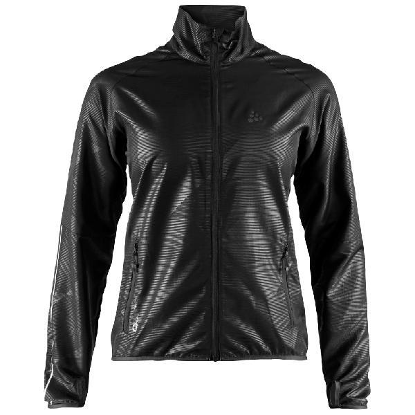 Foto van Craft Eaze hardloopjack zwart dames XL