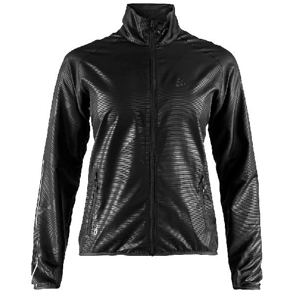 Foto van Craft Eaze hardloopjack zwart dames