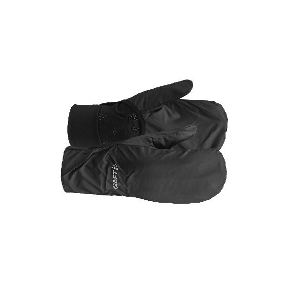 Foto van Craft Essence Hybrid hardloophandschoenen zwart unisex XXL