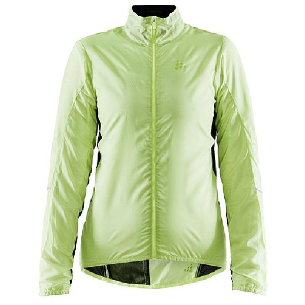 Foto van Craft Essence Light Wind fietsjack geel dames
