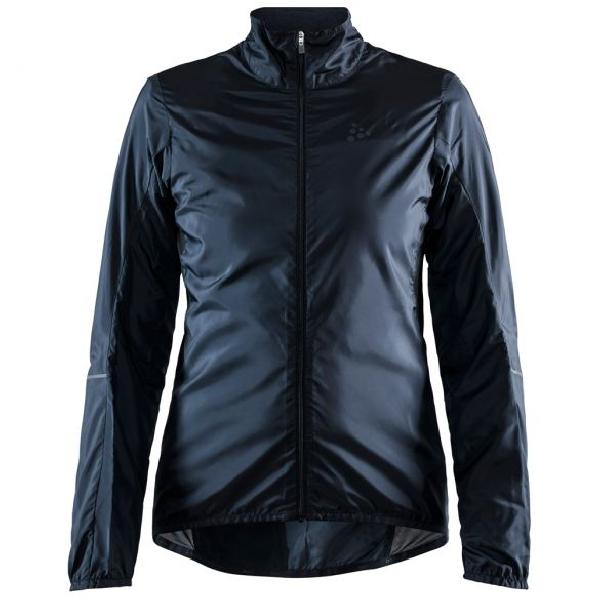 Foto van Craft Essence Light Wind fietsjack zwart dames XL