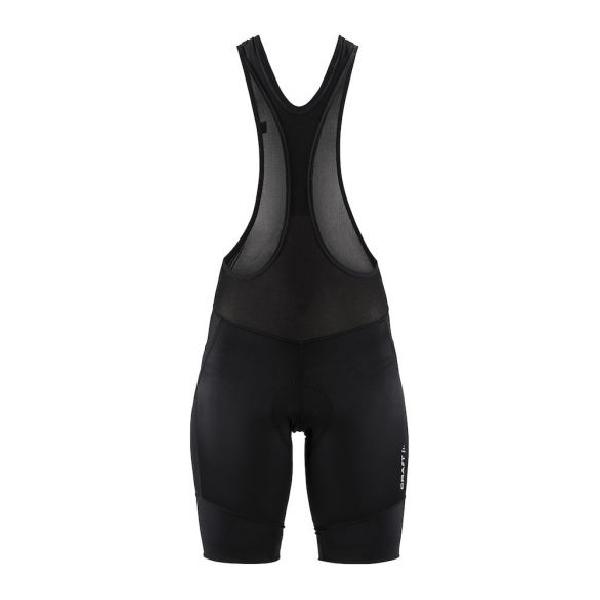 Foto van Craft Essence bibshort zwart/zilver dames M