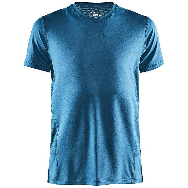 Foto van Craft Essence slim hardloopshirt SS blauw heren