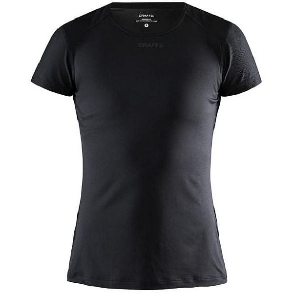 Foto van Craft Essence slim hardloopshirt SS zwart dames