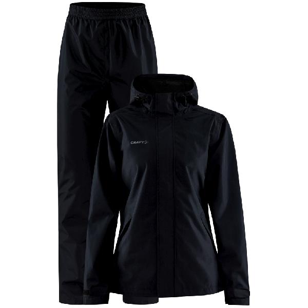 Foto van Craft Explore Rain set zwart dames L