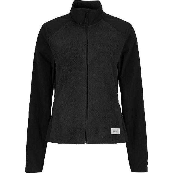 Foto van Craft Fleece Jersey Jacket hardloopjack black dames