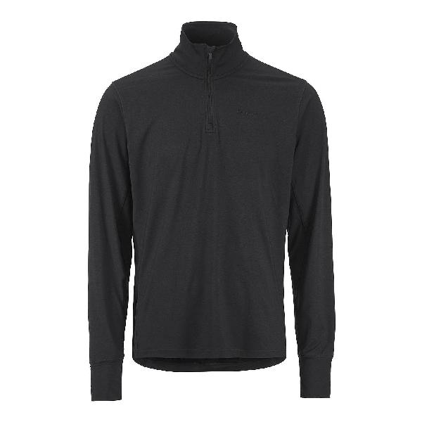 Foto van Craft Flow Half Zip ondershirt lange mouw zwart heren