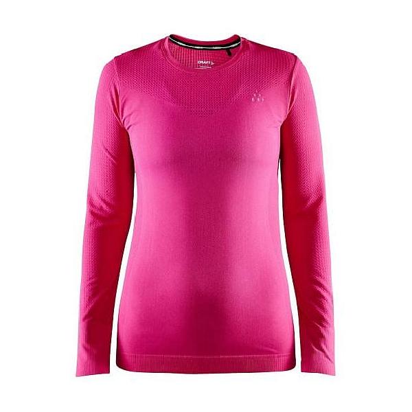 Foto van Craft Fuseknit Light lange mouw ondershirt roze dames