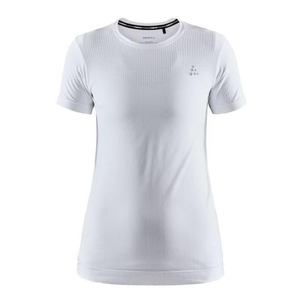 Foto van Craft Fuseknit light korte mouw ondershirt wit dames L